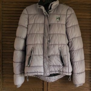 Light purple winter jacket